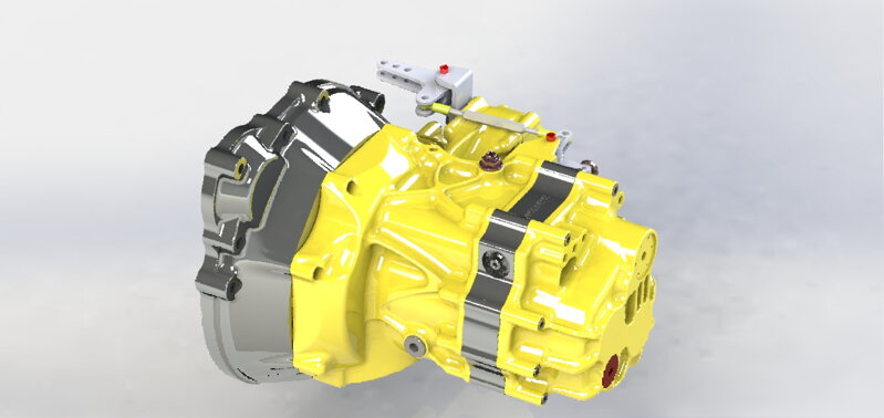 6-speed Sequential universal gearbox FWD Beckert EVO1